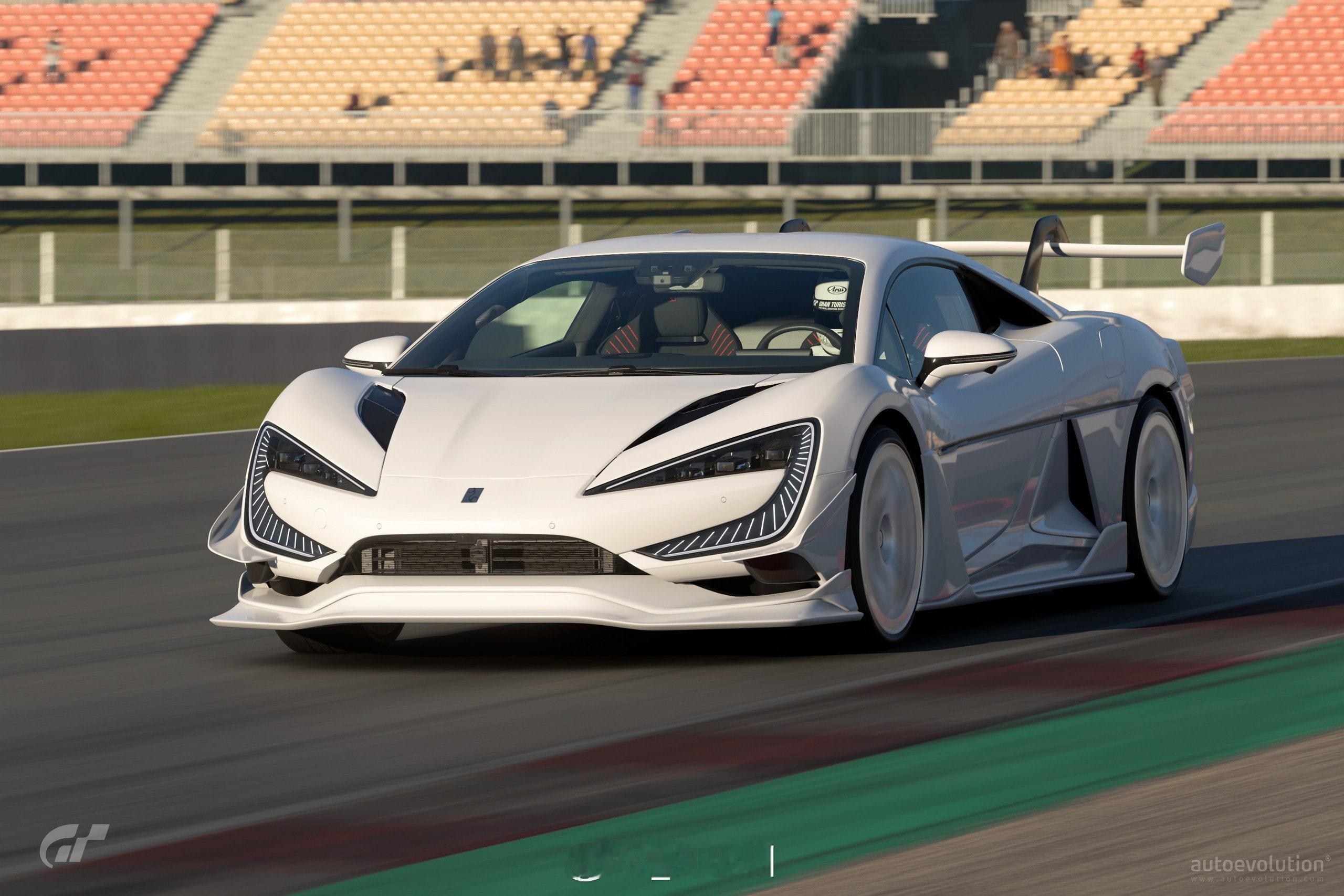 仰望U9仰望U9在GranTurismo7游戏中的车照，非常帅