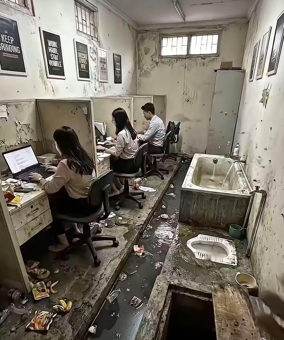 不是，这是什么工作环境啊[捂脸哭]