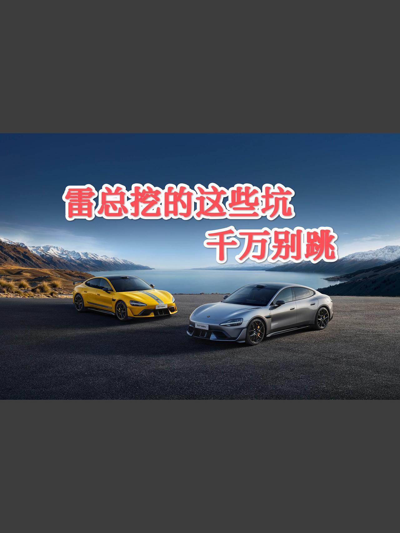 雷总挖的坑，千万别跳