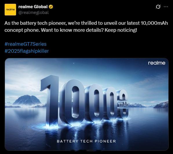你的下一台10000mAh充电宝，可能是一台手机。[doge]真我的海外账号r