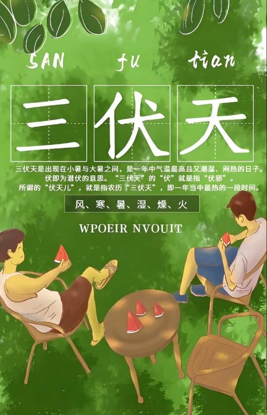 今年是难熬母伏！足足40天桑拿天，老辈老话真不假！！不少人不知道三伏还