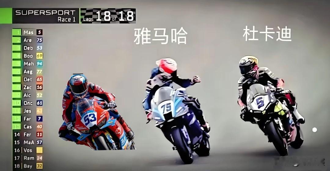 看到雅马哈车手赛后的采访，我真是开了眼。这次真是连装都不装了！人家对着镜头理