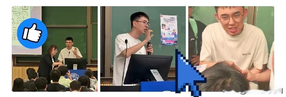 耿同学回吉林大学了，看宣传海报，应该是回母校参加校园日活动作为从吉大走出