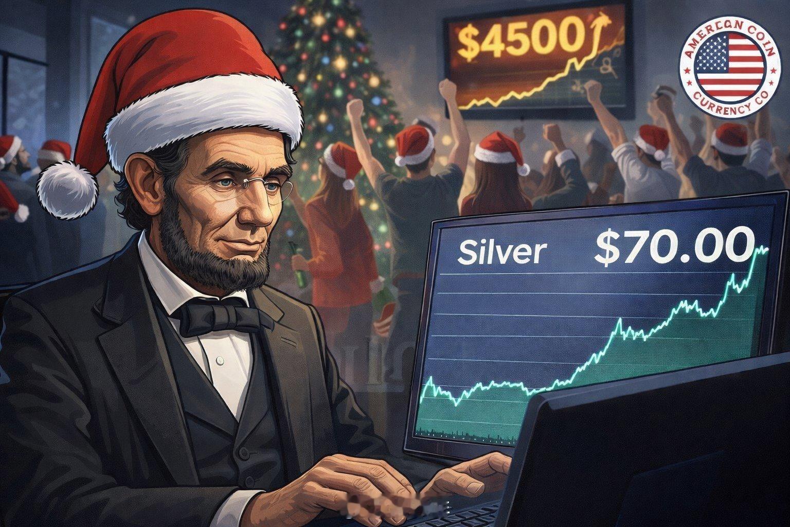 白银价格涨至70美元其影响如何？❶不仅仅是价格目标白银价格逼近每盎司,70