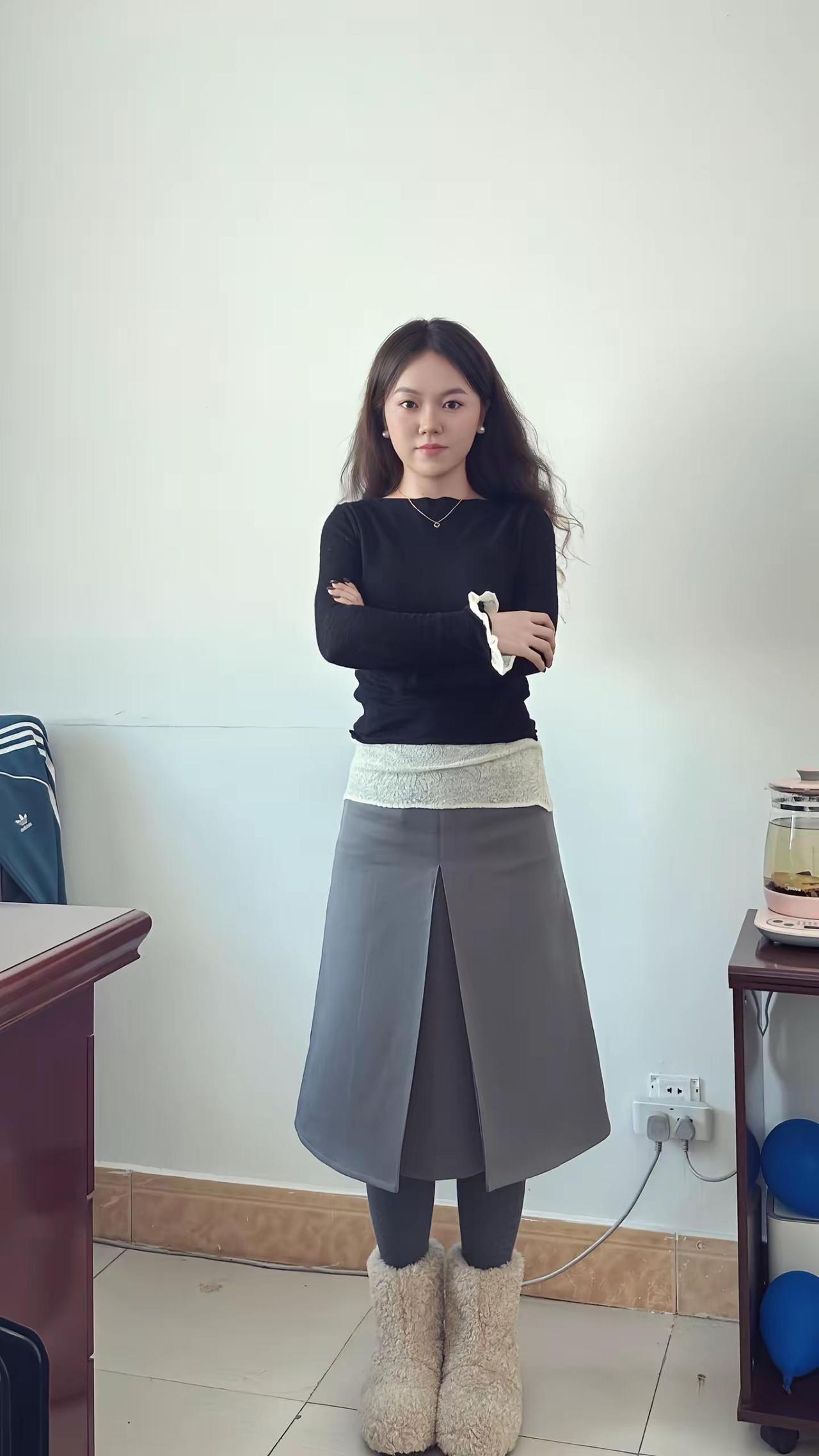 68岁没有任何保养自信的女人最美丽今天穿什么