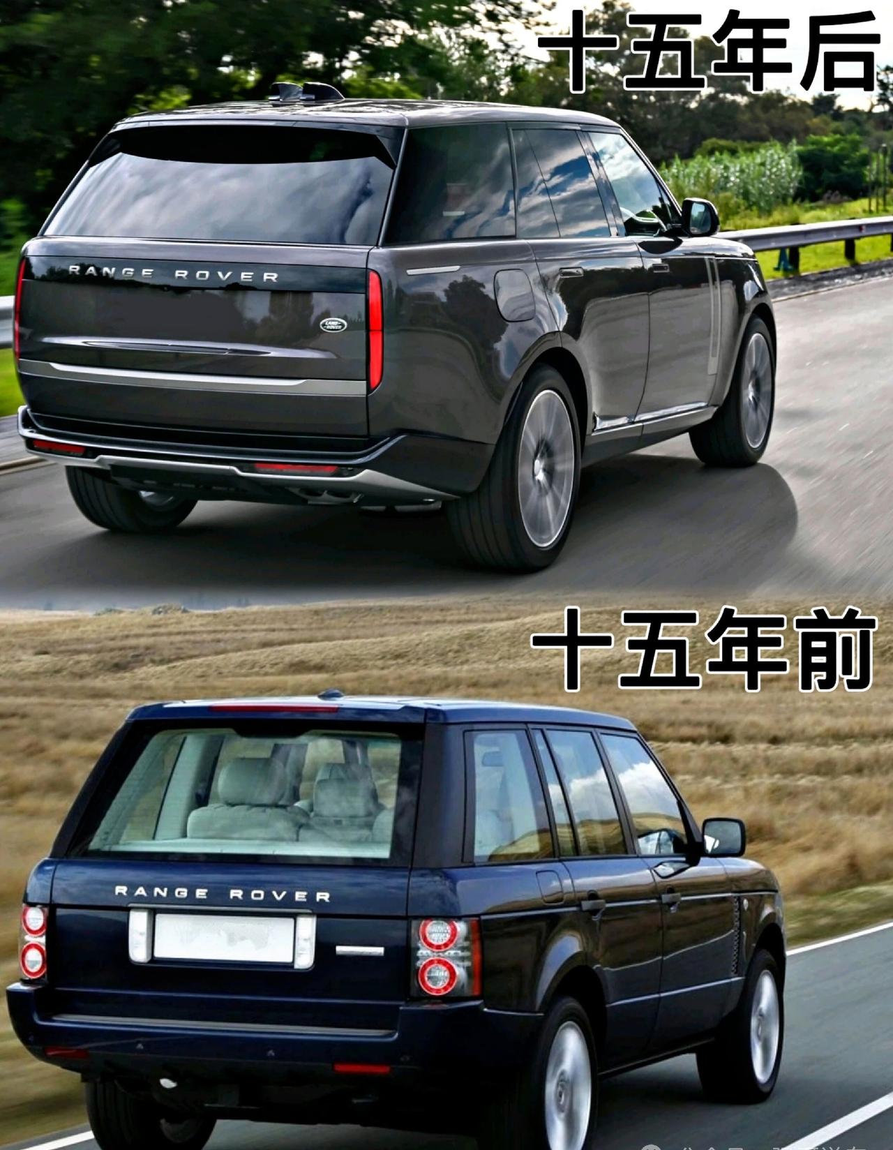 做了个对比，15年前和15年后的路虎对比，你是觉得老款更经典还是新款更耐看