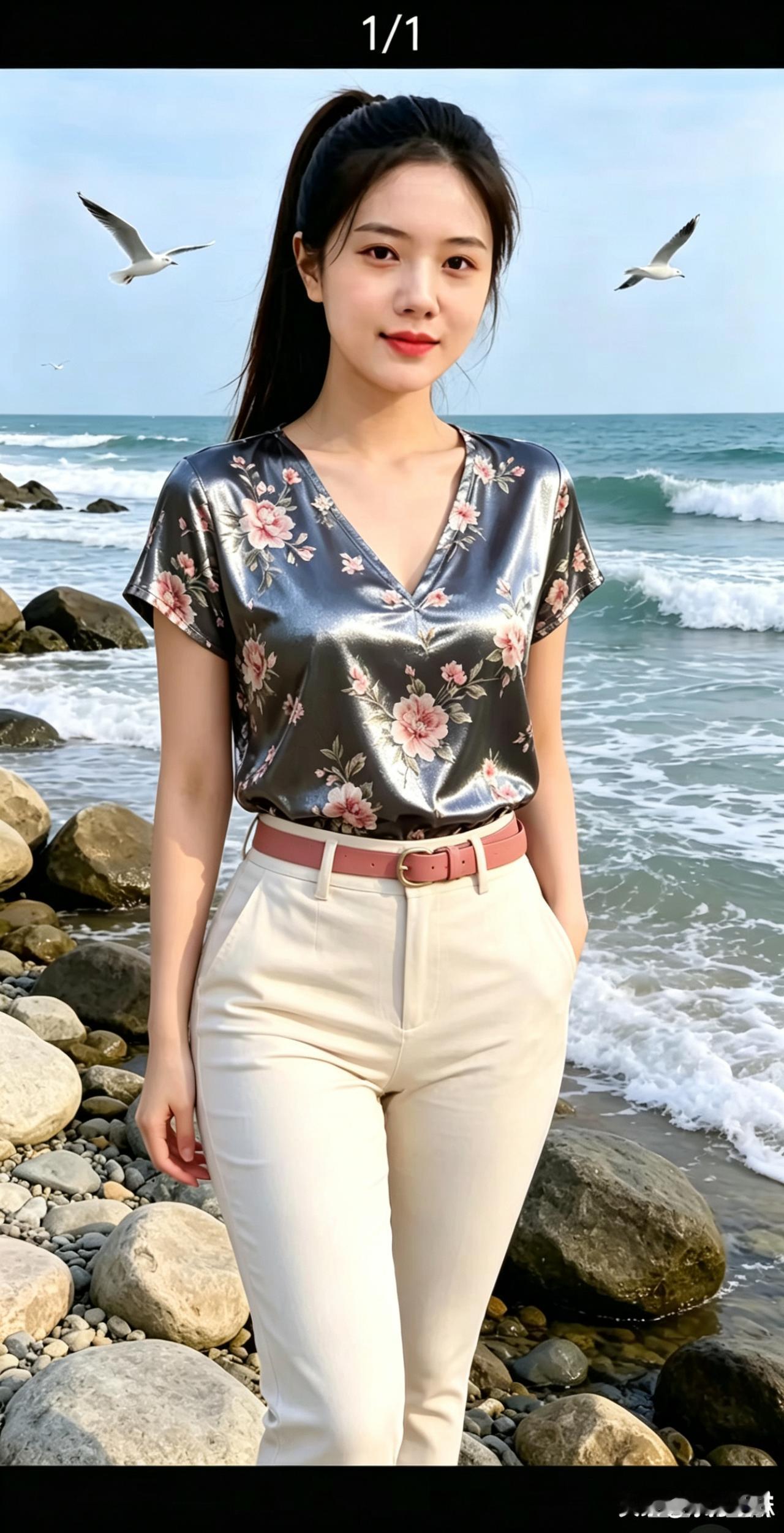 避开人挤人的网红沙滩，礁石海岸独享大海的安静与辽阔厌倦节假日挤满游客的人工沙