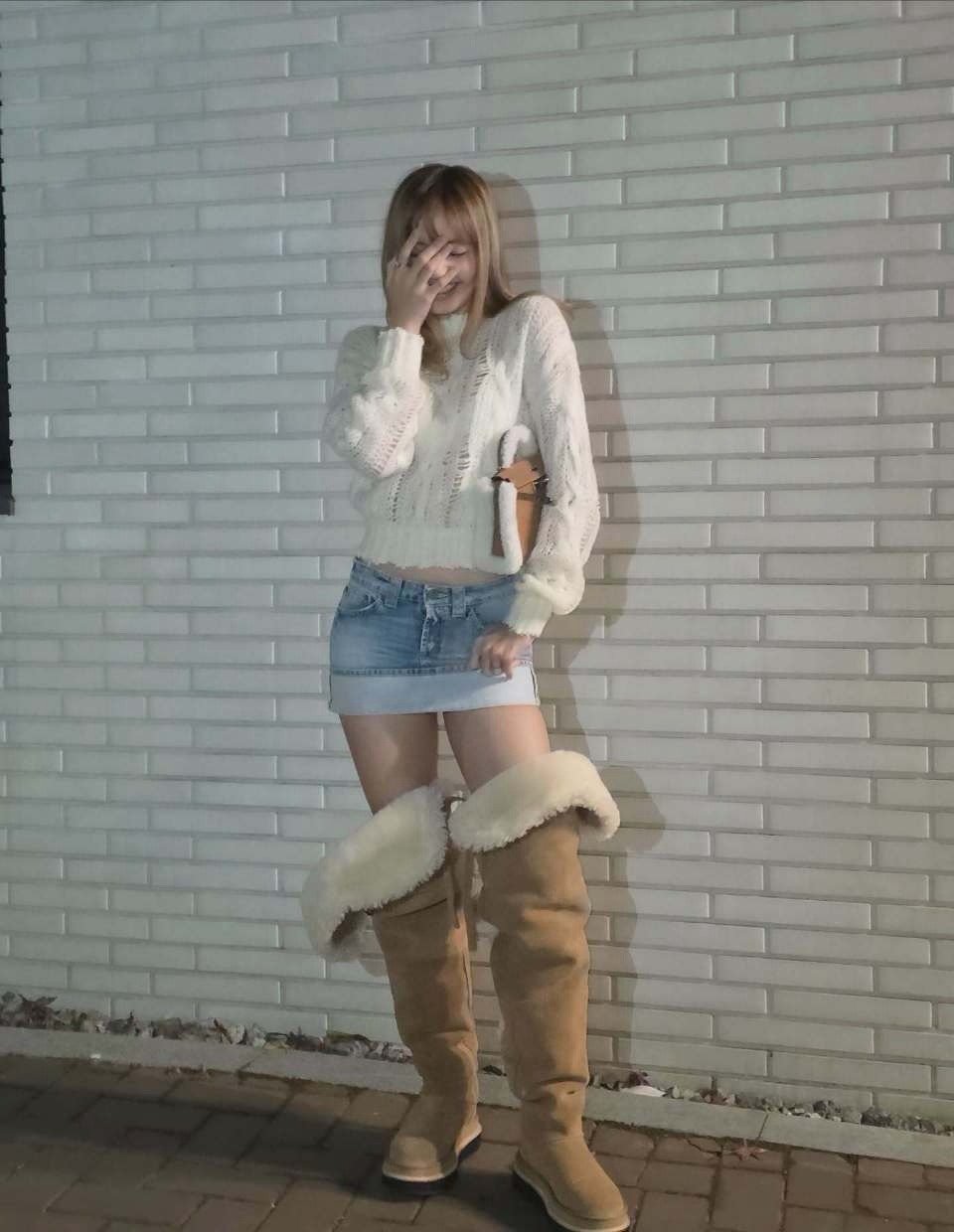 这种靴子除了Lisa想不出来还有谁能驾驭