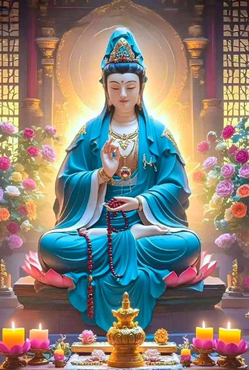 心诚则灵，菩萨会一直保佑你的🪷🪷