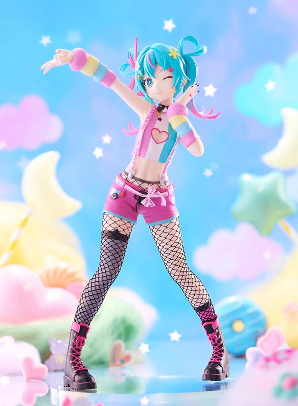初音未来DECOMIKU德葱PUP手办💚高约23~23cm，两小只都好好看