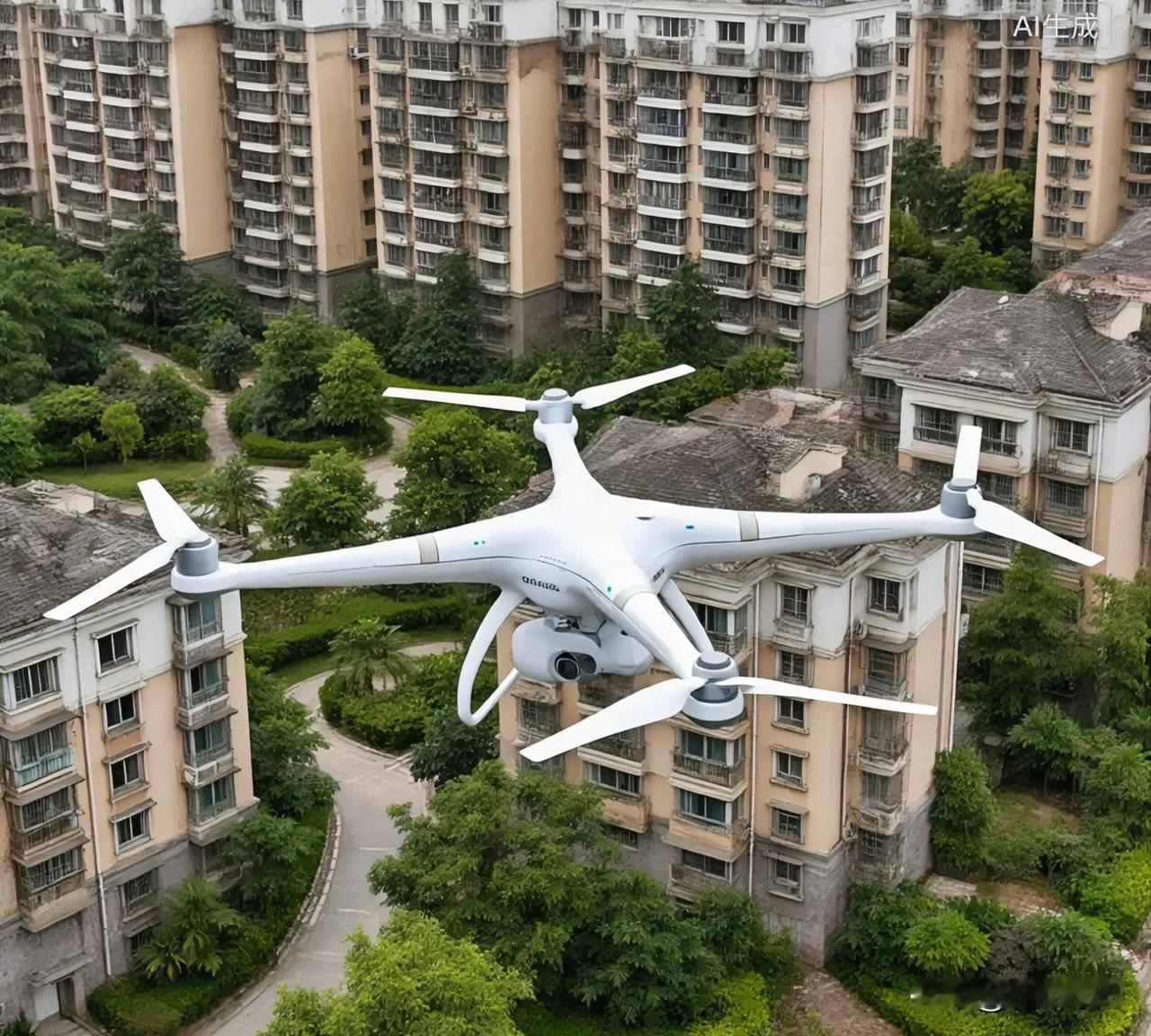 洗澡时窗外惊现无人机：“低空之眼”偷窥，监管不能留盲区“窗外突然悬着一架无