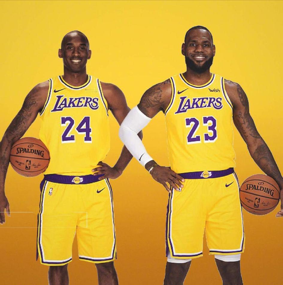 湖人队史三分球命中数排名：1、科比——1827个2、詹姆斯——9883、费