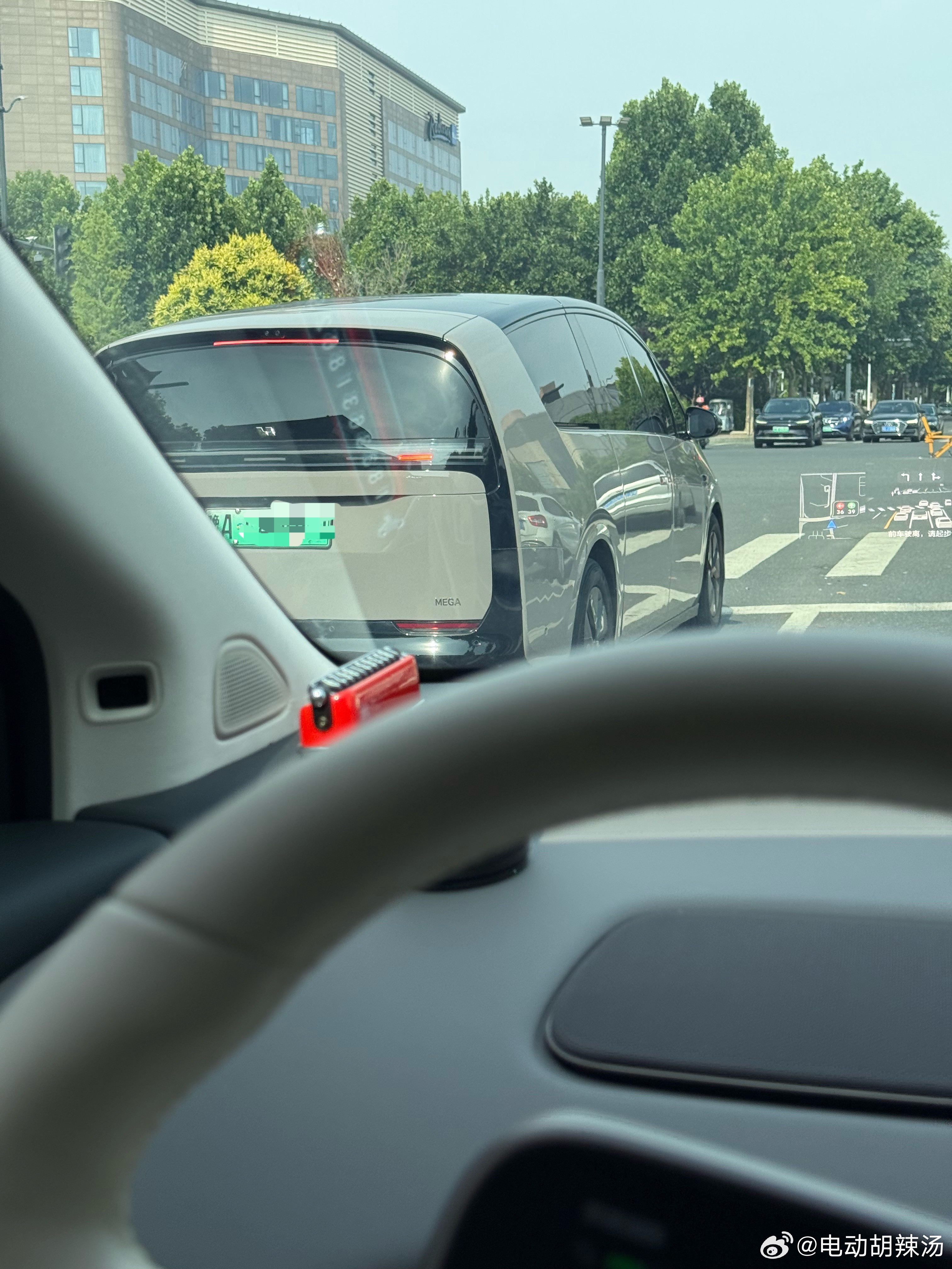 大象灰的MEGA看起来不错哦！理想汽车