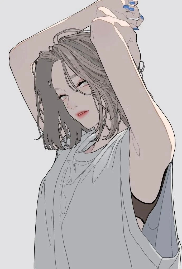 动漫次元视频充能计划动漫壁纸韩系风格女生插画，优雅的大女人腔调～​​