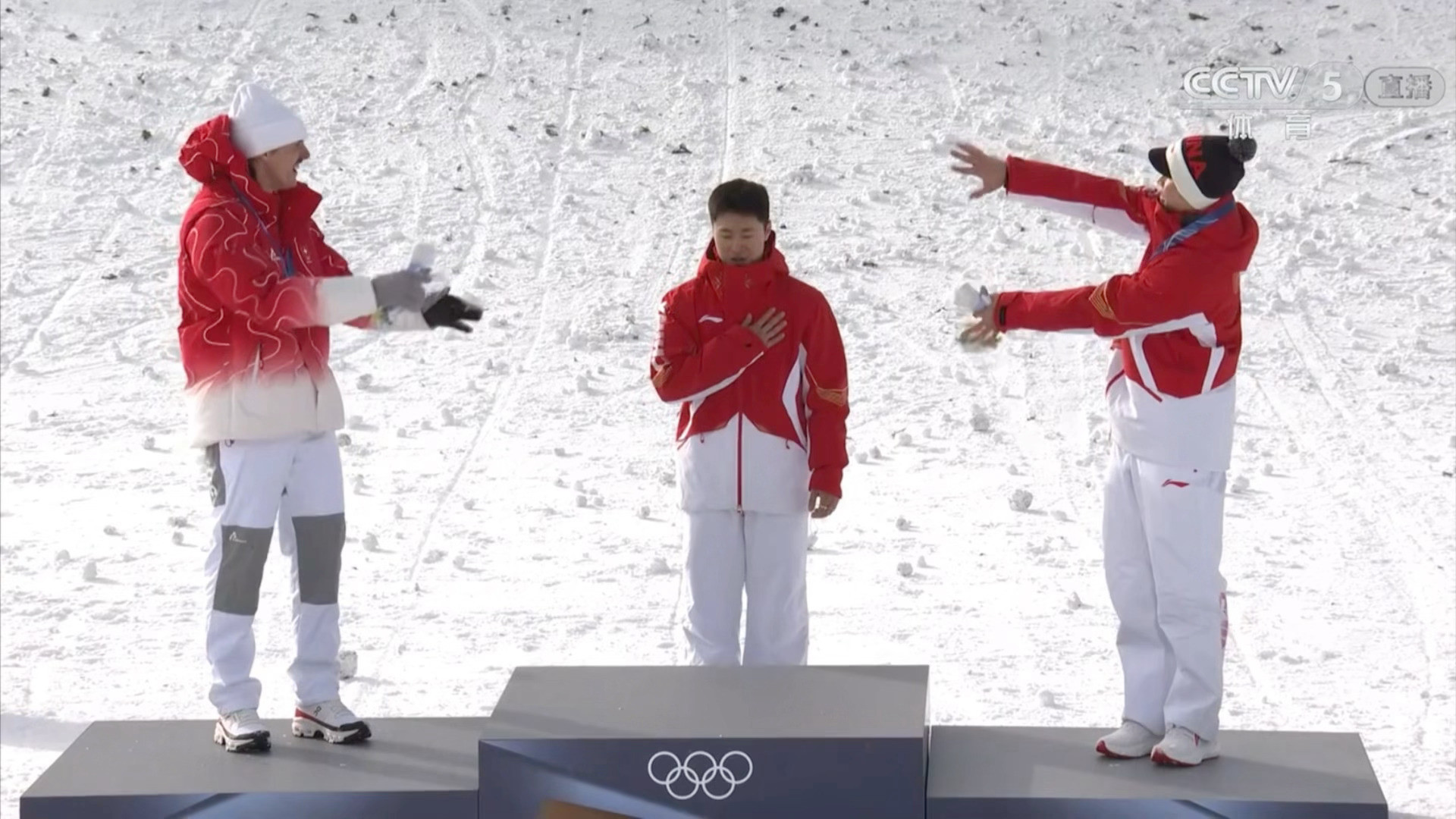 天马真的好可爱，号召银牌得主Roth给冠军心迪一些仪式感🥹王心迪金牌王心迪徐