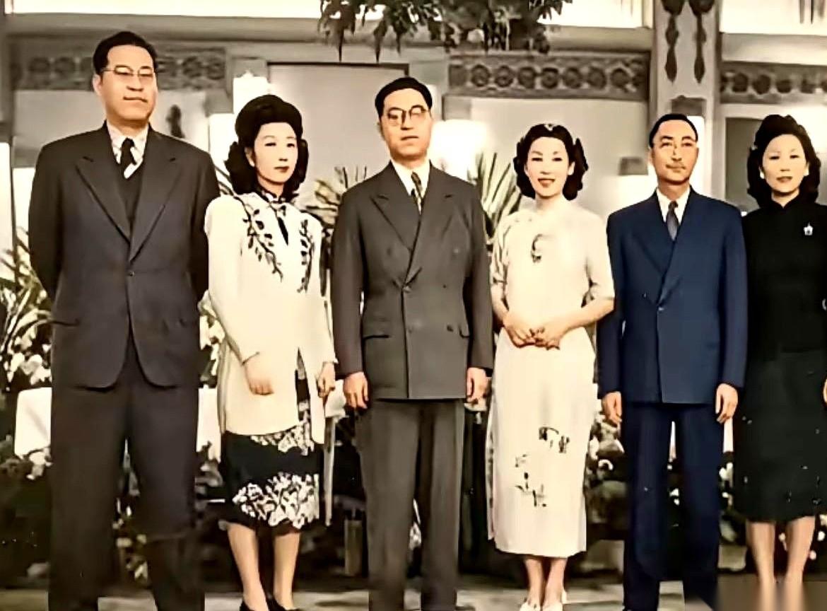 40年代的上海，孔祥熙与宋霭龄的长子孔令侃迎娶了白兰花。这场婚姻完全没把世俗流