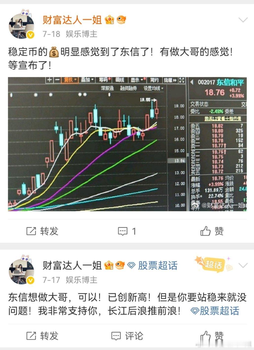 东信和平这是要做大哥大，继续封板[666][666][666][666]​​​