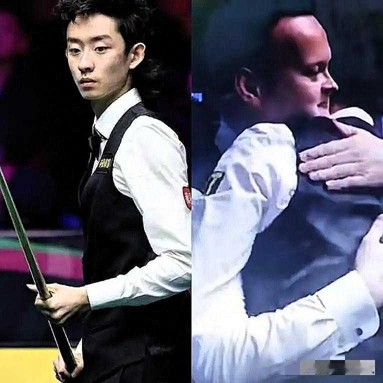 吴宜泽18：17夺冠以后做了一个令人意外的动作。他没有立刻欢呼庆祝，他径直走