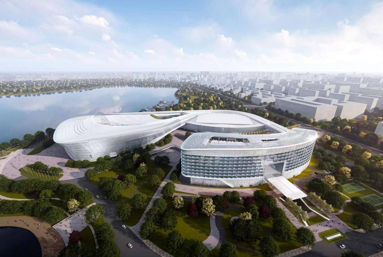 郑州国际文化交流中心项目酒店项目即将收尾！从官网了解到，郑州国际文化交流中心项