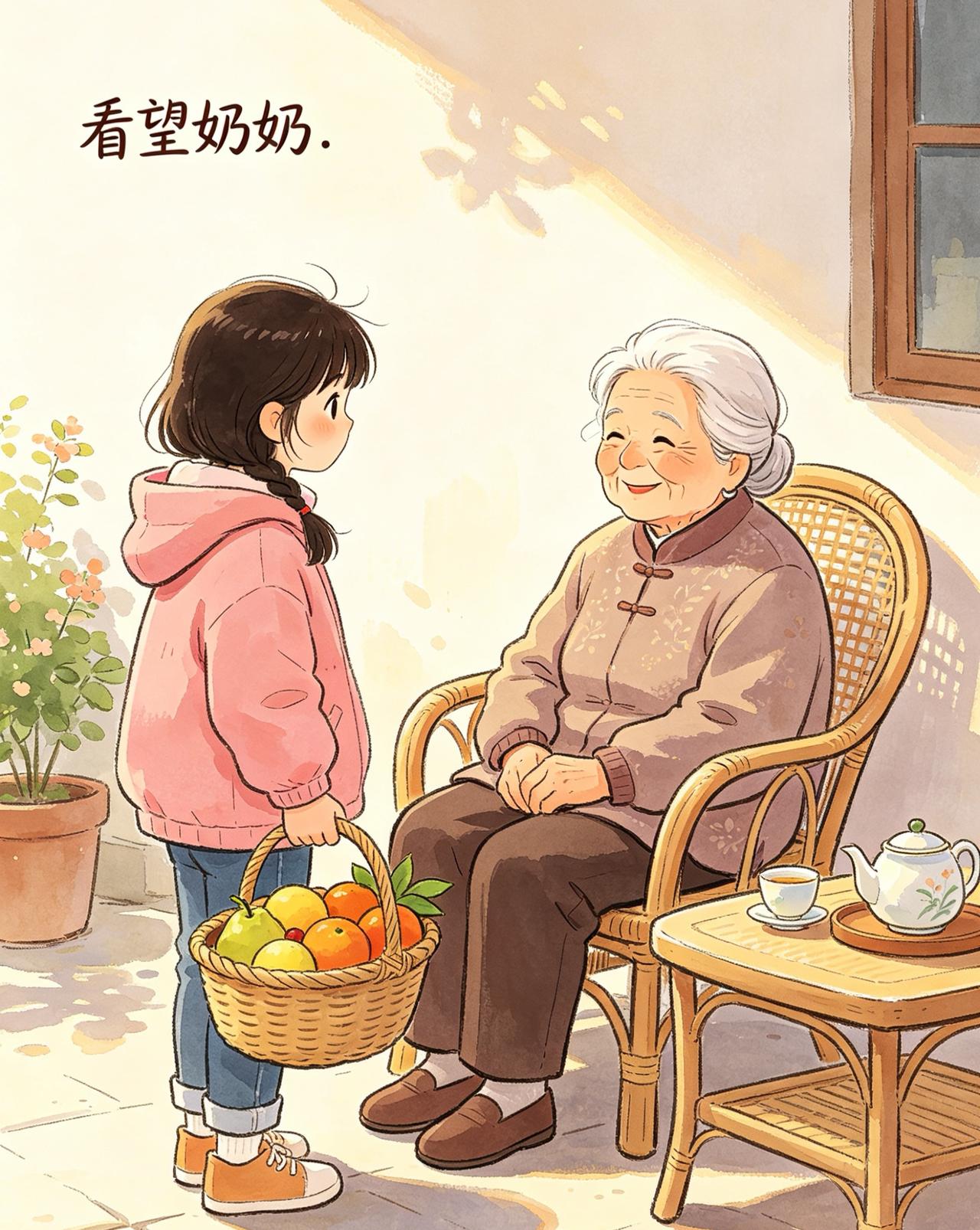 今天给大姐发了400块钱帮我带给奶奶，她却只收300块钱，万万没想到是这个原因！