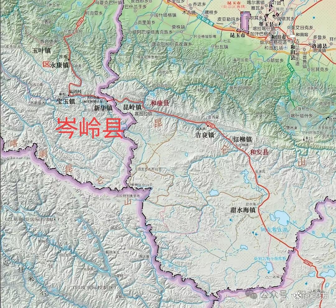 今天中国又多了一个新的县！岑岭县！岑岭县隶属新疆维吾尔自治区喀什地区，人民