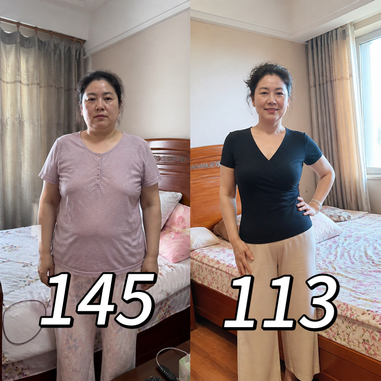 减肥，不用整什么花里胡哨的食谱，主食选对了，就能瘦！45岁的王女士，跟着我吃了3个月，甩掉整整32个