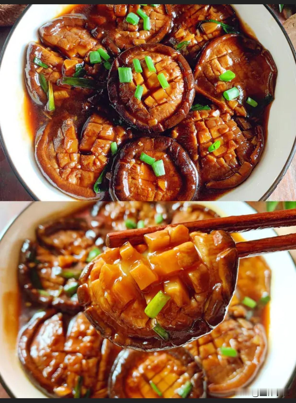 红烧香菇｜鲜嫩多汁，比鲍鱼还香，给肉都不换！是不是每次炒香菇都又干又柴，还