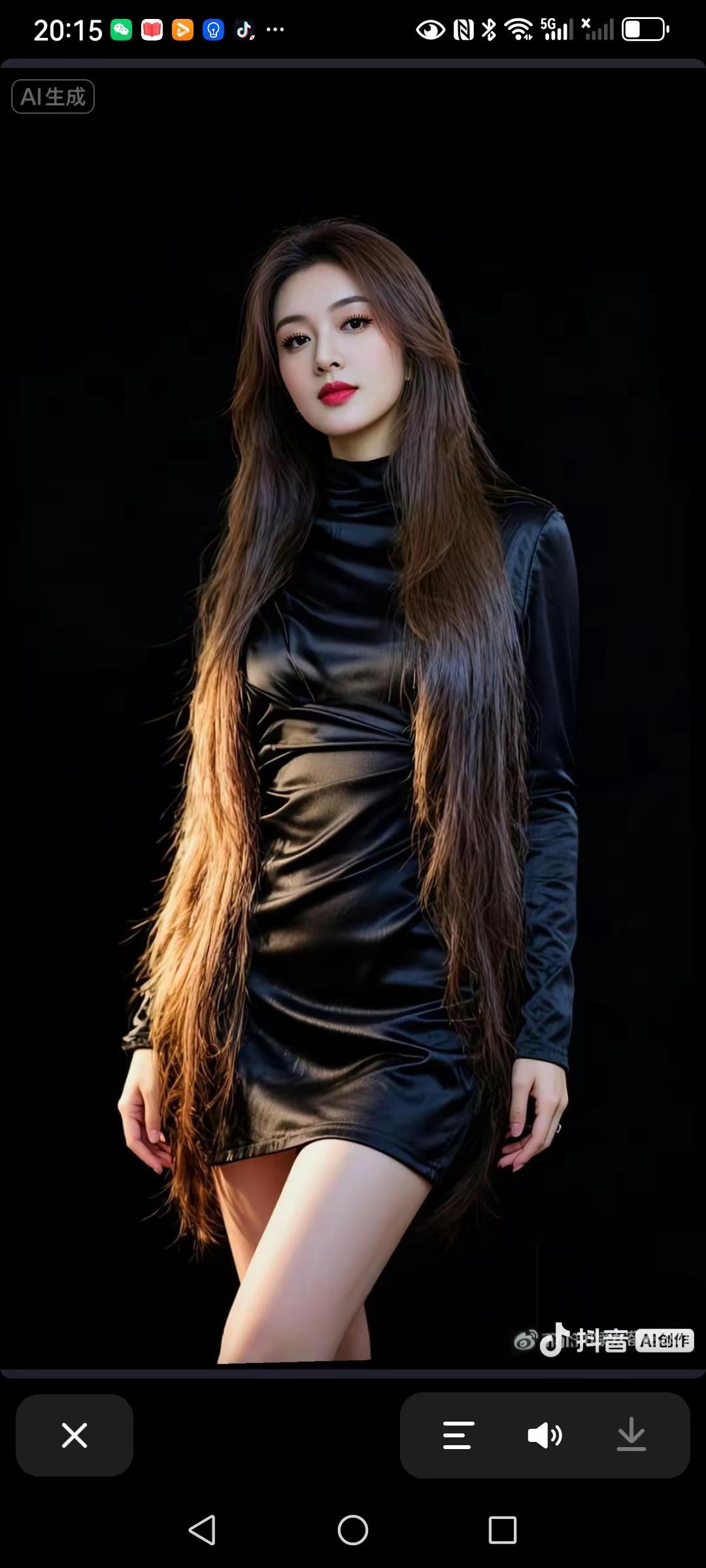 黑皮裙的诱惑，性感又迷人！💃🏻✨