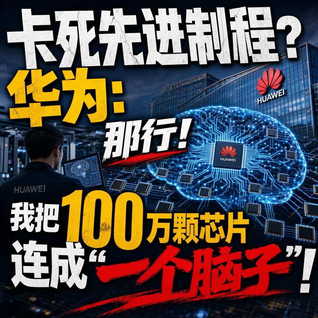 9月的上海，华为全联接大会上抛出一个新架构，把100万颗处理器连成“一台计算机”