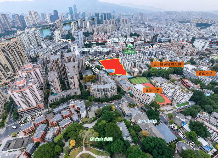 在今日土拍中，福州市坊巷建筑工程有限公司以9300万底价竞得宗地2026-01号