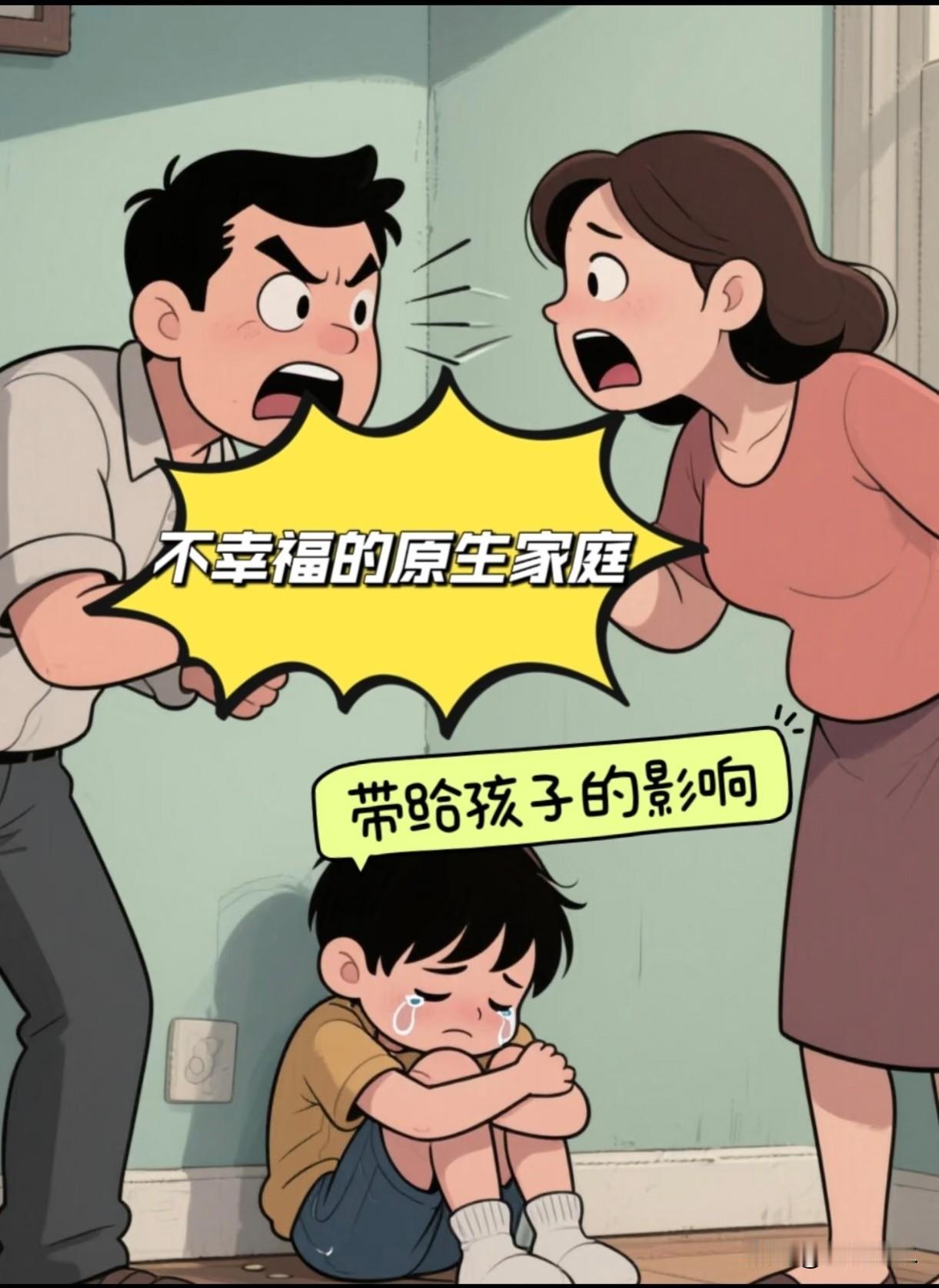 原生家庭对孩子的影响有多可怕被父母骂，不能解释，不能顶嘴，不能哭但凡有点反抗