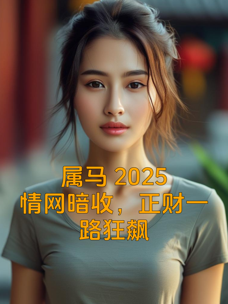 属马2025：情网暗收，正财一路狂飙