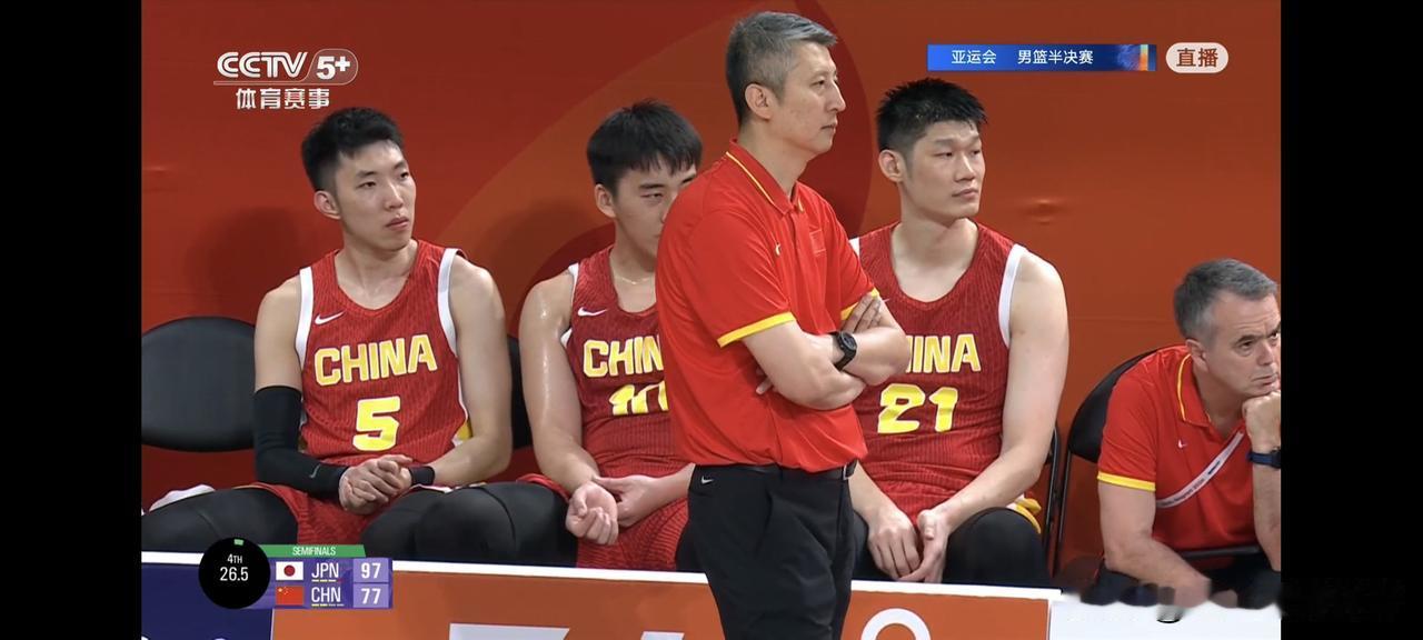 技不如人，中国男篮止步亚运半决赛，以19分之差大败日本二队！亚运会男篮半决赛今