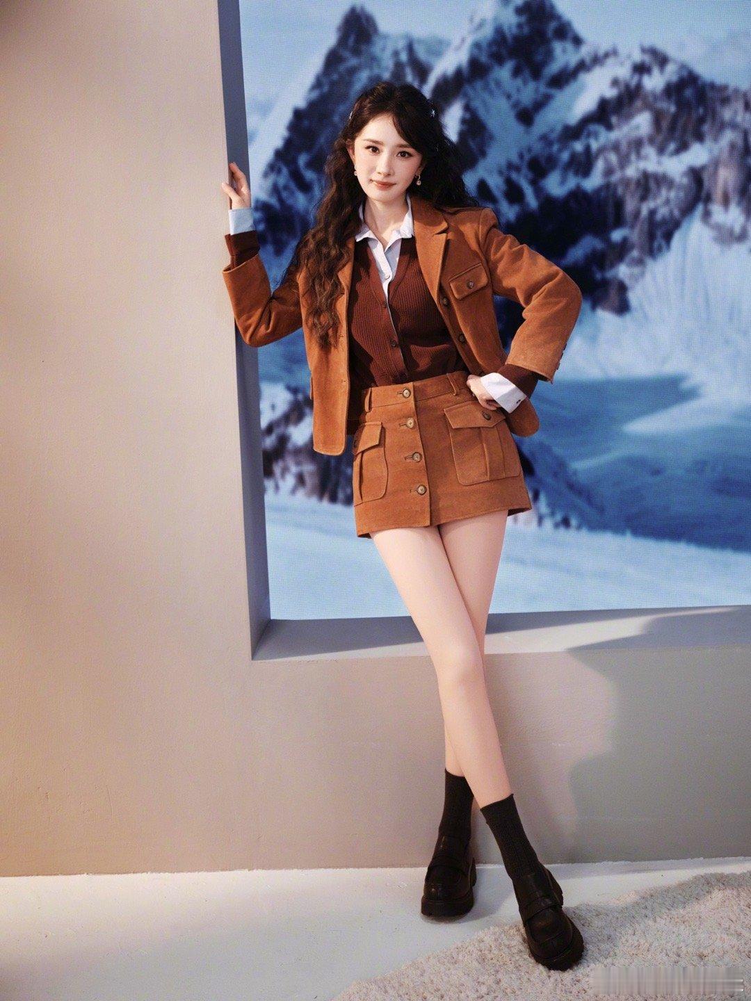 杨幂姐姐冬日女友即视感🈶！｜杨幂