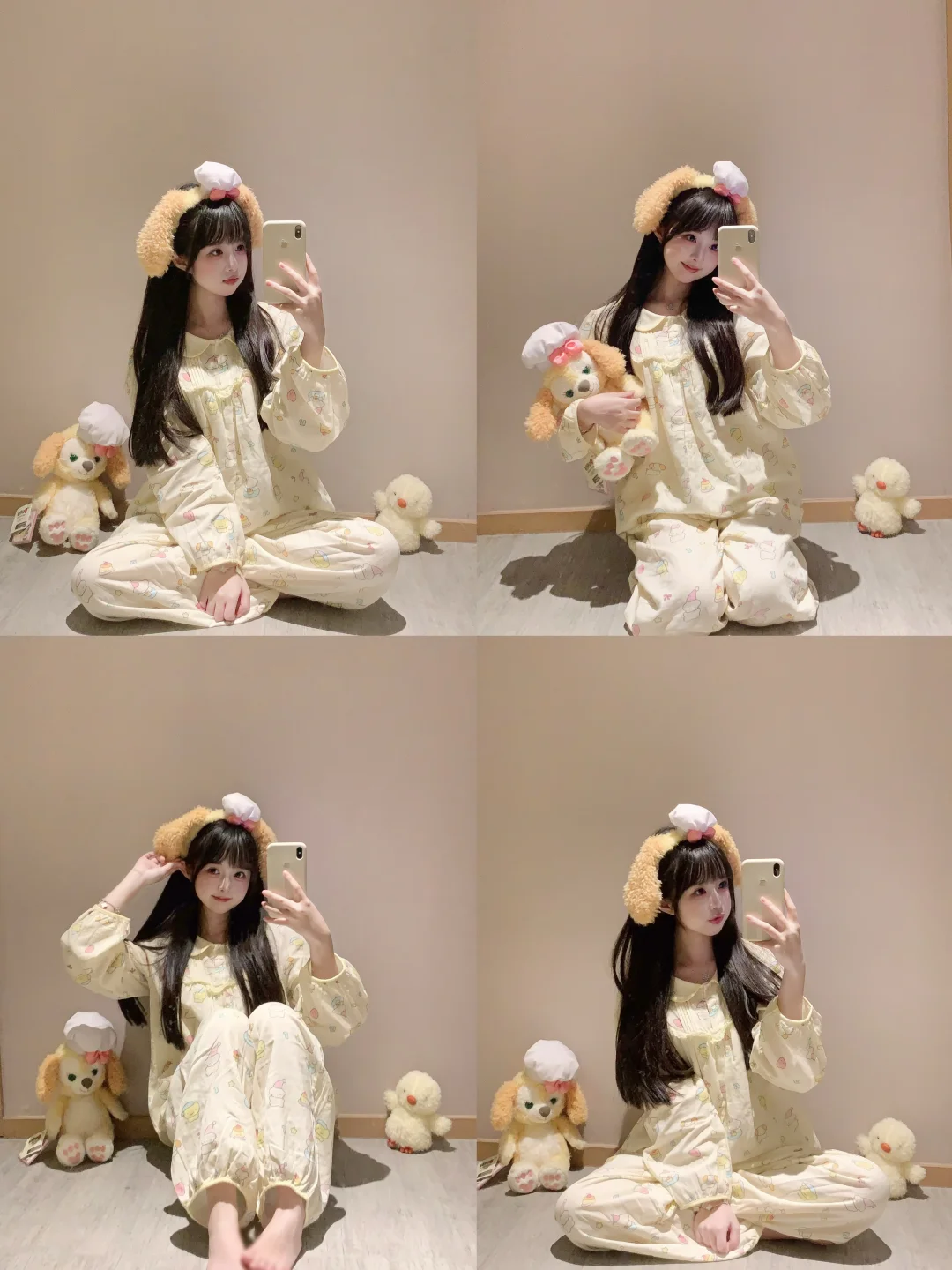 💛存一些宅家对镜拍照姿势