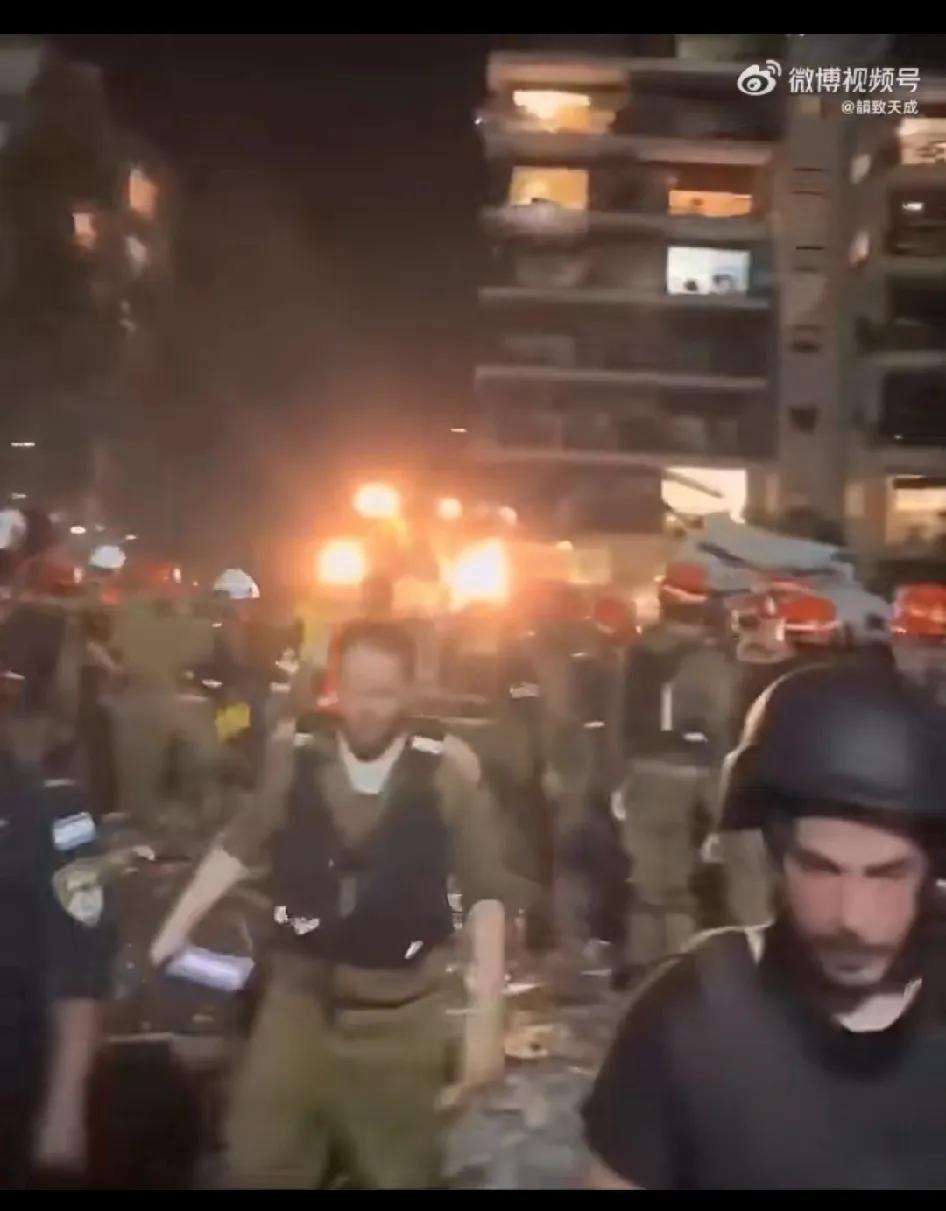 特拉维夫以色列人：我简直不敢相信，到处都是残肢断臂，导弹竟然没有人拦截。内塔尼亚