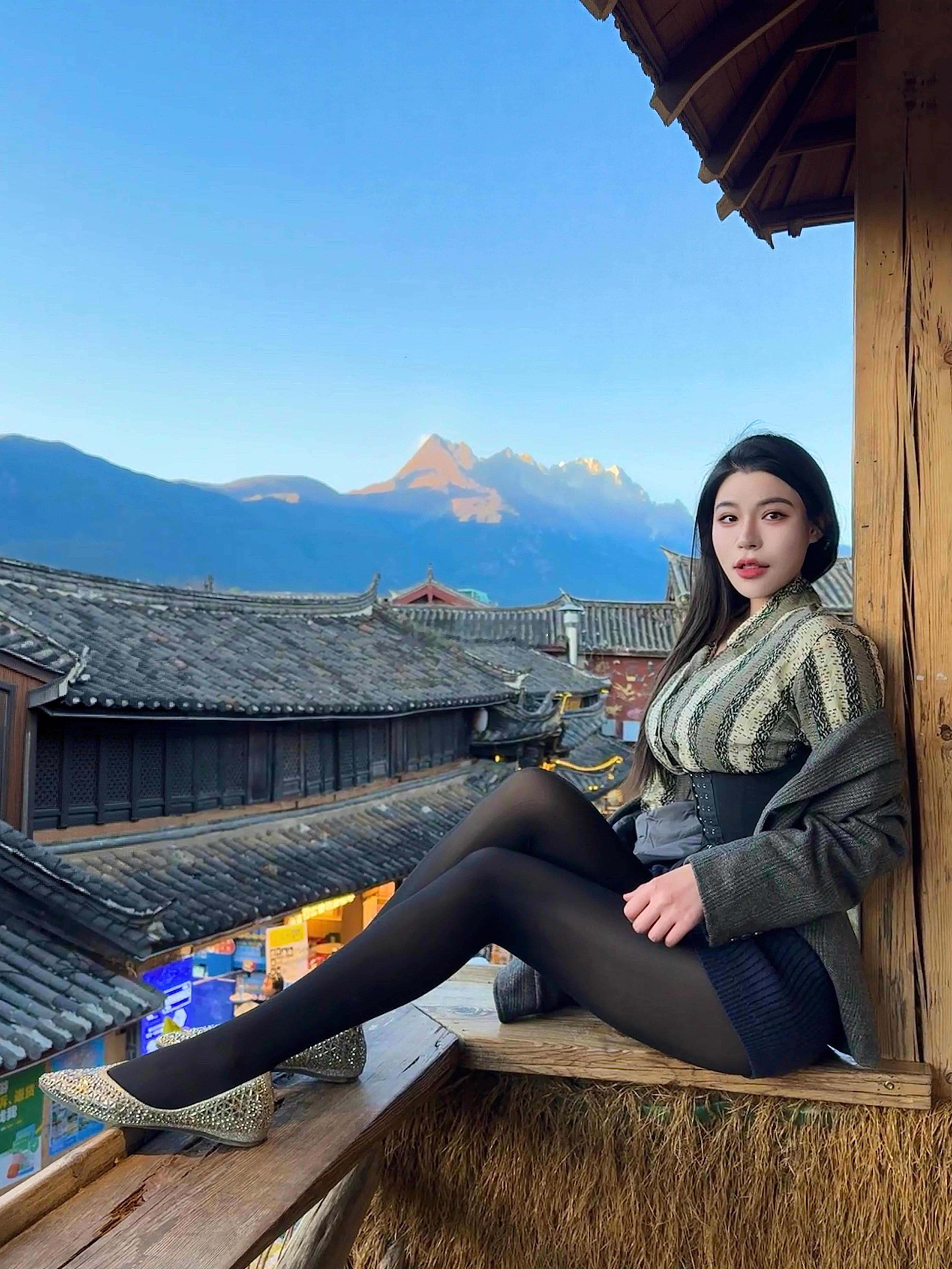 丽江向山⛰️ootd随手拍记录美好生活丽江