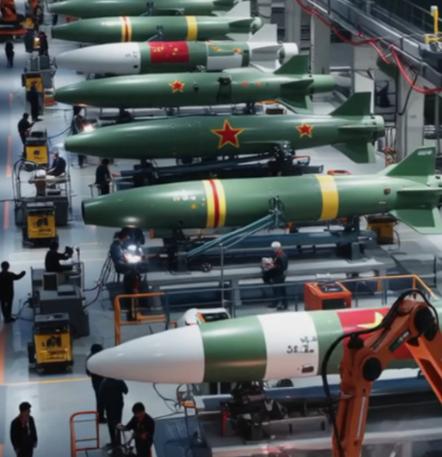 中国军工现在让外界最紧张的，不是新装备铺天盖地的生产速度，而是这些装备已经开始投