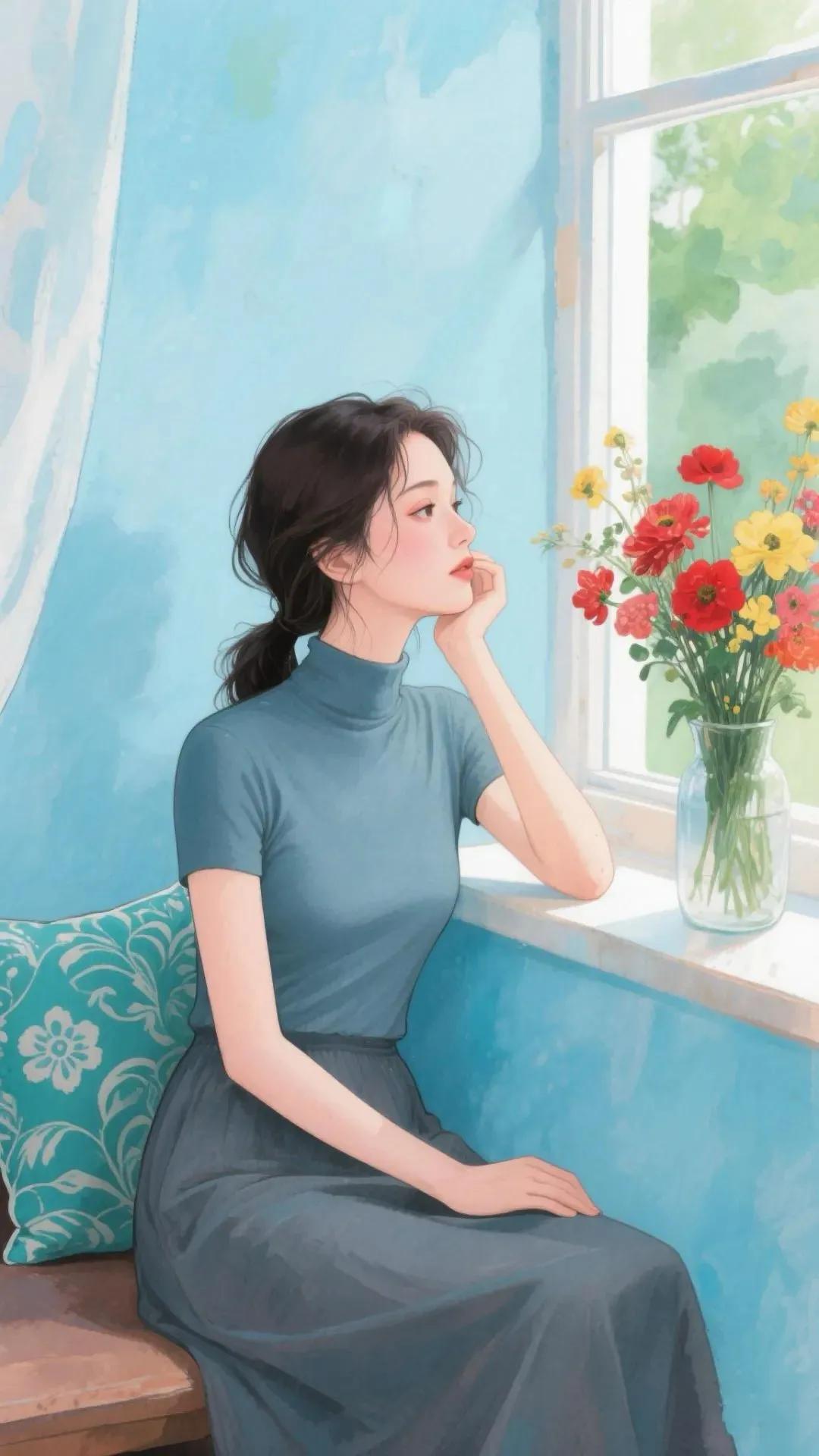 🪂️简单如诗，迷人如画。在纷繁的世界里，寻得一方简单的天地，便已足矣