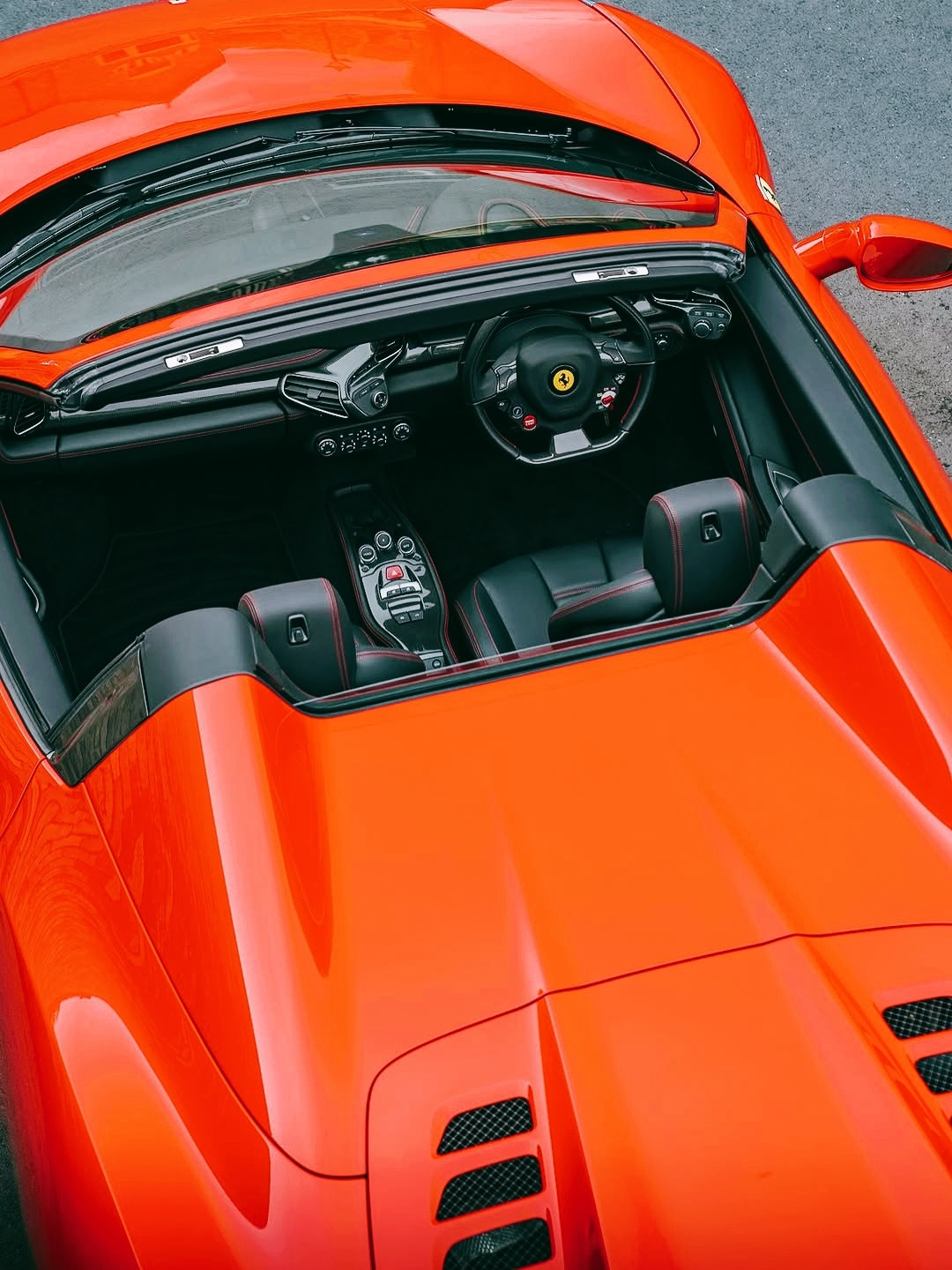 458放现在还是很能打，还是那么好看Ferrari458Spider大v聊