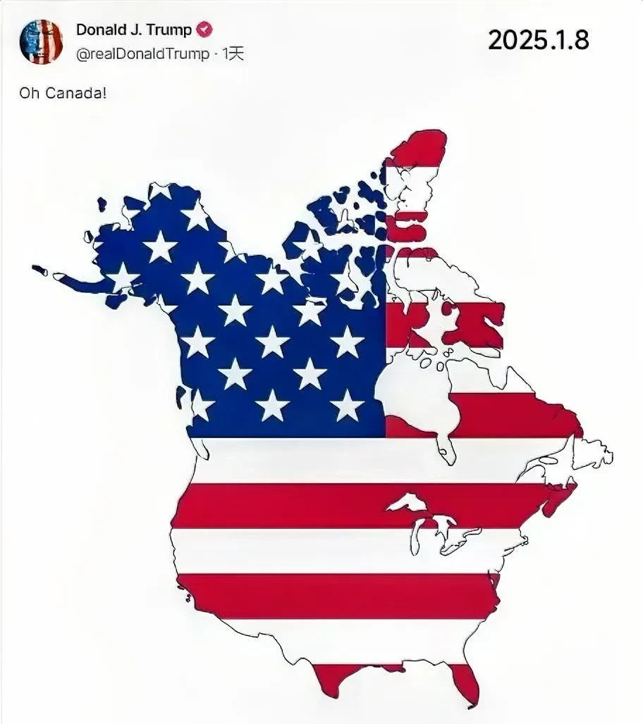 美国想吞加拿大影响大美国想吞加拿大这事儿，简直是捅了马蜂