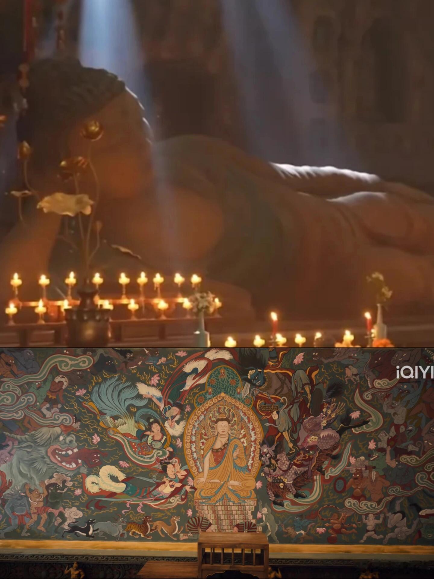 弹幕说唐朝诡事录成佛寺的大殿里的卧佛都要烦死了，修好后没过过一天安生日子