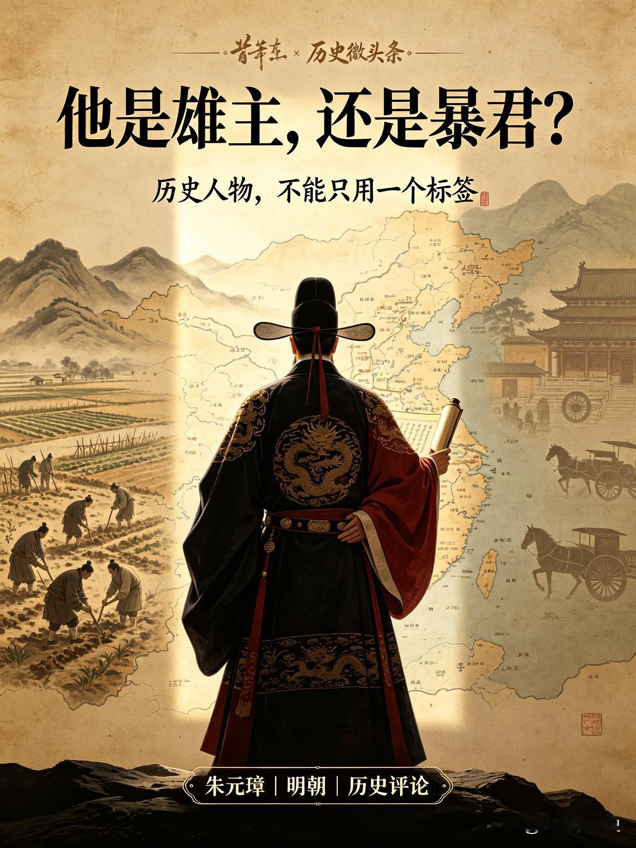 朱元璋的狠，很多人只看懂了一半因为朱元璋杀的，其实不是普通功臣。先说个事。