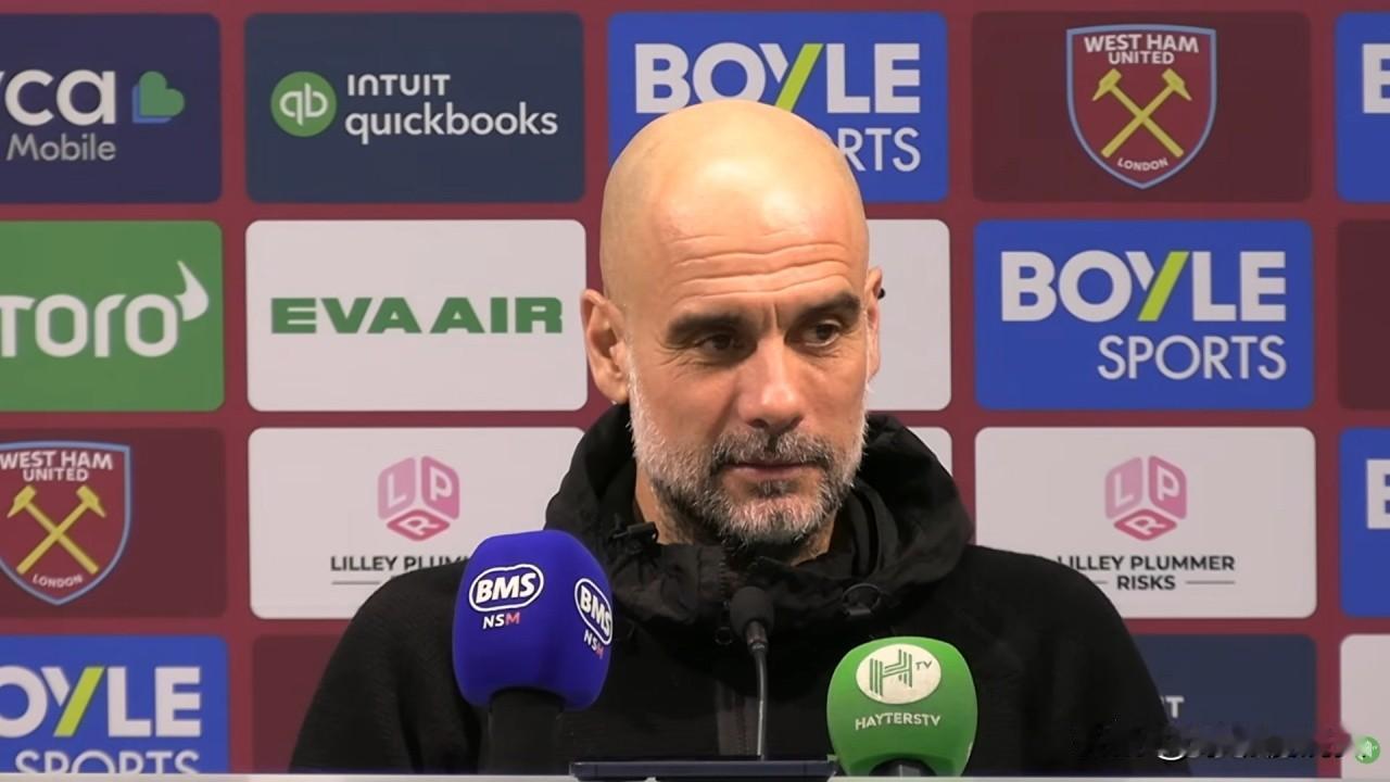 曼城主帅瓜迪奥拉认怂了？瓜迪奥拉：我们必须努力，我们还有什么可以失去的？有人