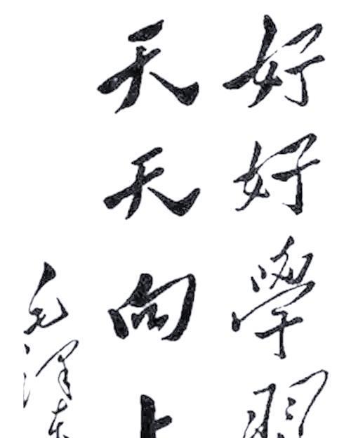 “好好学习，天天向上”这句口号是毛主席提出来的。大家都知道的是这是1951年10