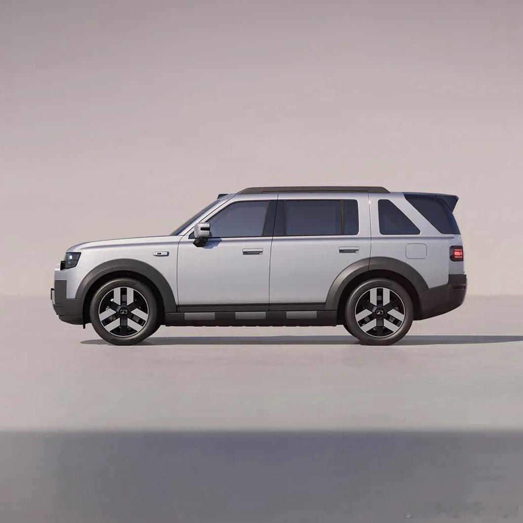 神行者8量产车官图发布！侧视图看起来姿态挺不错的，有路虎的传承“是不是不能提来着