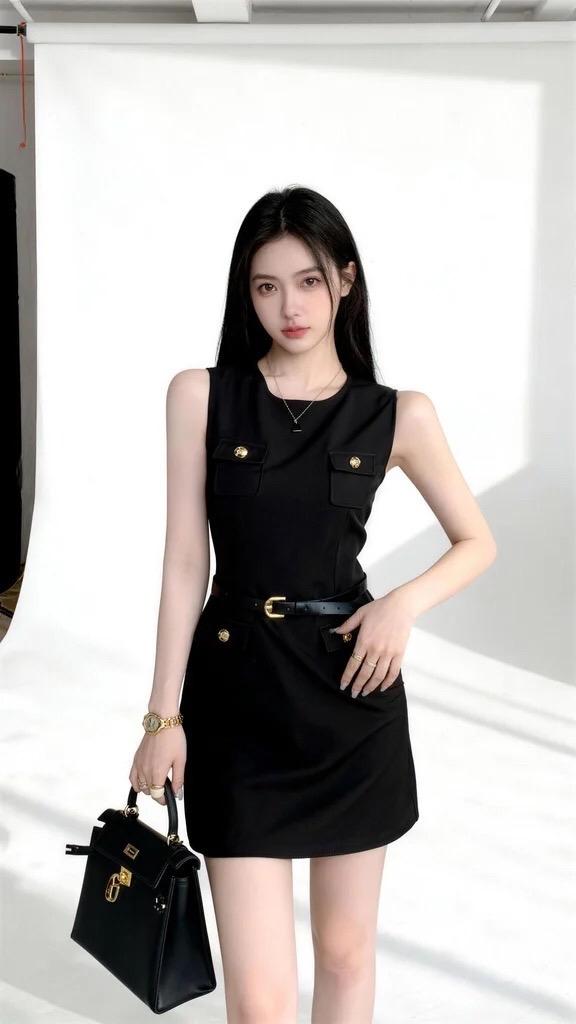 夏天不能没有裙子连衣裙女人味显瘦穿搭