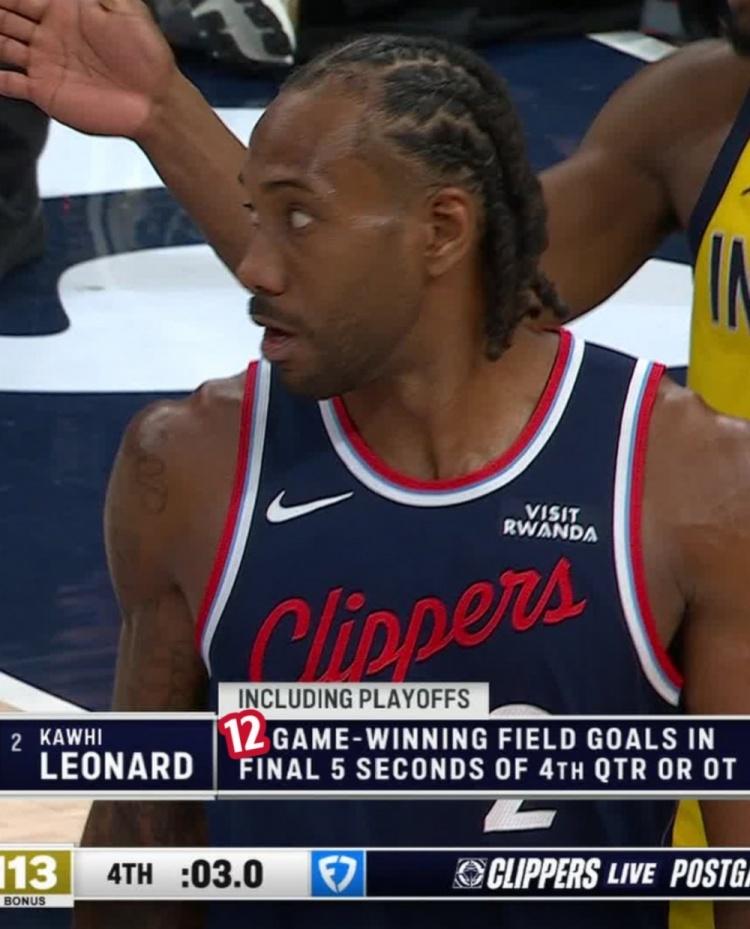 伦纳德“准绝杀球”名场面，细节披露：“咬牙顶过去的”！本来交想给加兰去投，后来改