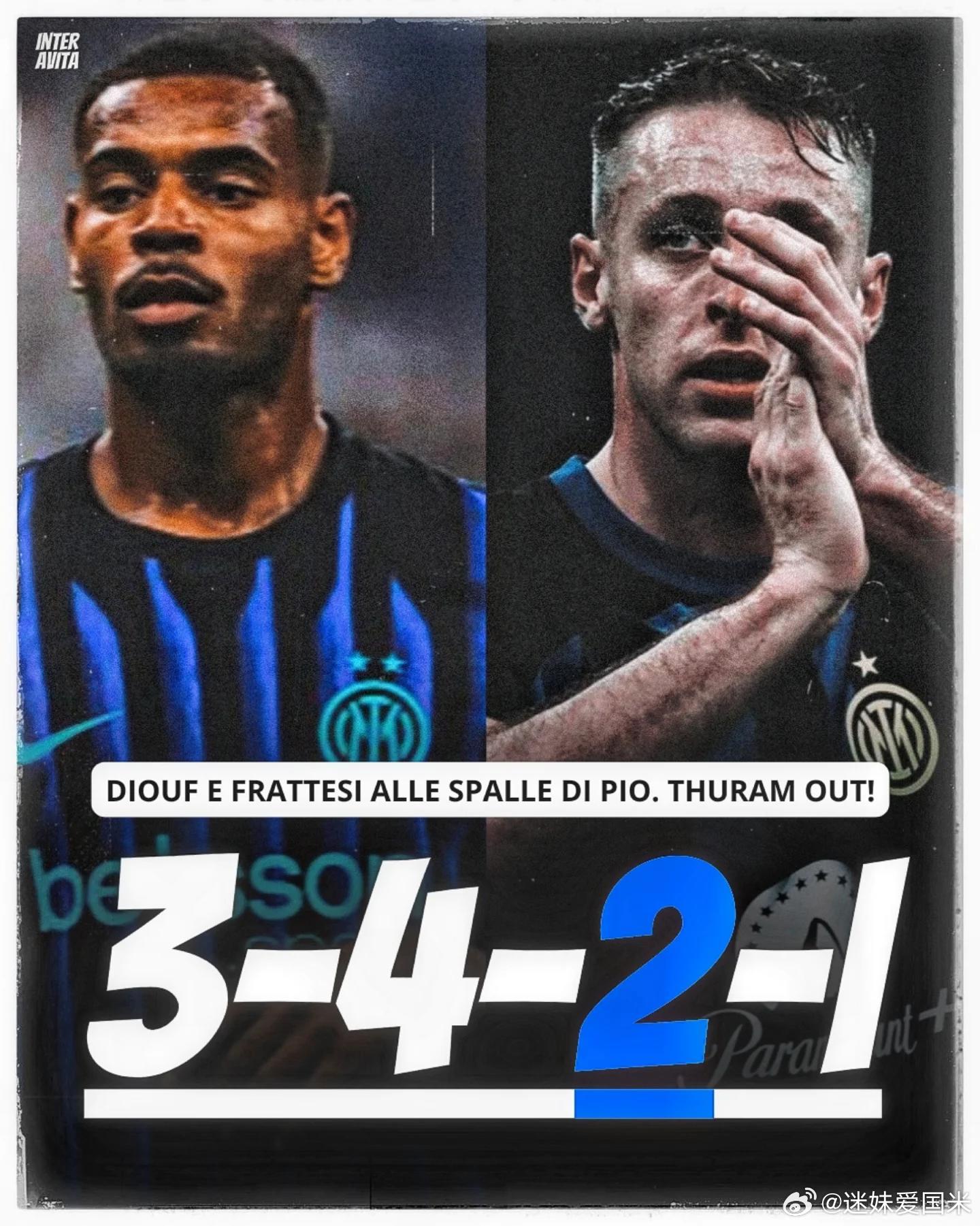 齐沃首次一开始就启用3421阵型，主力得到轮休，替补获得机会。极小的代价获得平局