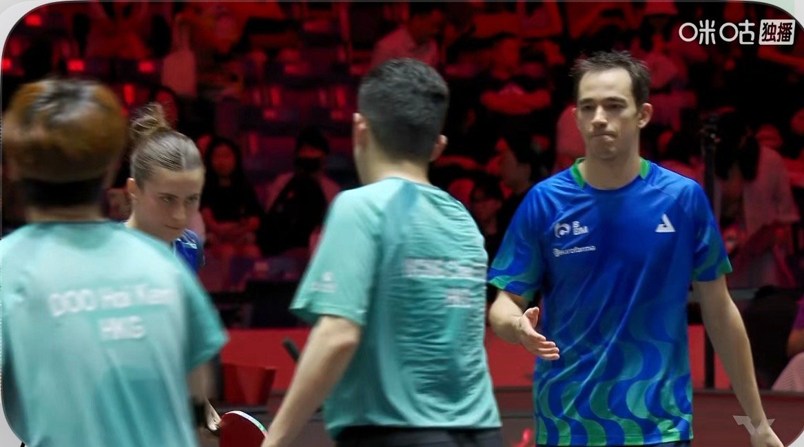 2026新加坡大满贯混合双打4-2雨果/高桥布鲁娜3-1黄镇廷/杜凯琹（8-11